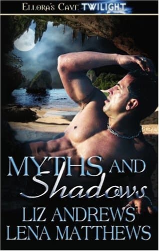Book cover for Myths and Shadows by Liz Andrews