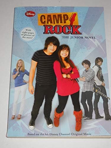 Book cover for Camp Rock The Junior Novel by Disney Books