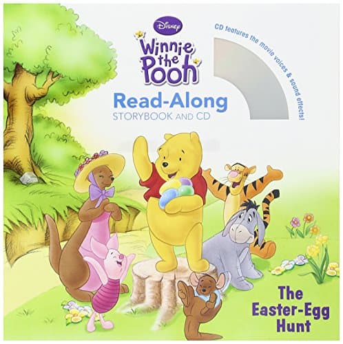 Book cover for Winnie the Pooh: The Easter Egg Hunt Read-Along Storybook and CD by Disney Books