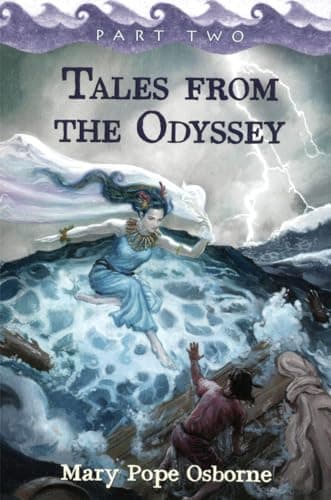 Book cover for Tales from the Odyssey, Part Two (The Gray-Eyed Goddess; Return to Ithaca, The Final Battle) by Mary Pope Osborne (Part Two of Two) by Osborne, Mary Pope