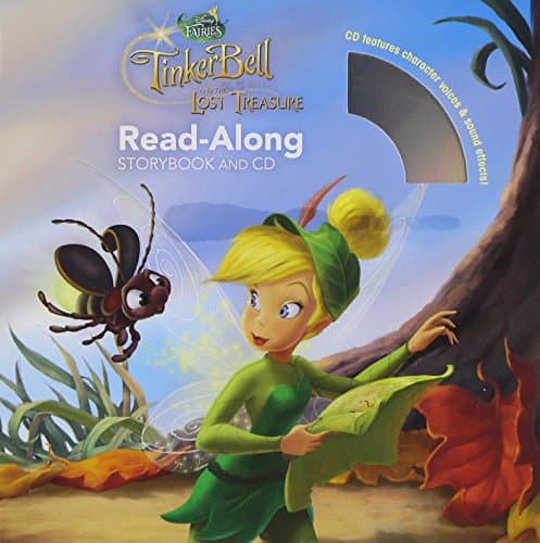Book cover for Tinker Bell and the Lost Treasure Read-Along Storybook and CD by Disney Books