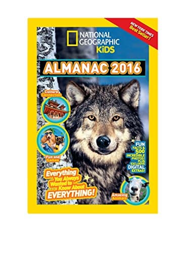 Book cover for National Geographic Kids Almanac 2016 by National Geographic Kids