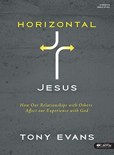 Book cover for Horizontal Jesus (Bible Study Book): How Our Relationships with Others Affect Our Experience with God by Evans, Tony