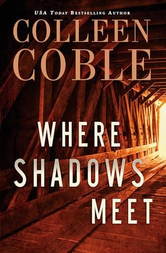 Book cover for Where Shadows Meet: A Romantic Suspense Novel (Thorndike Press Large Print Christian Fiction) by Coble, Colleen
