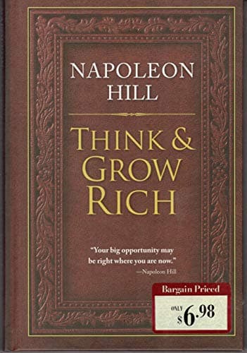 Book cover for Think and Grow Rich by Hill, Napoleon