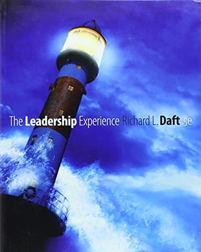 Book cover for The Leadership Experience (Available Titles CengageNOW) by Daft, Richard L.