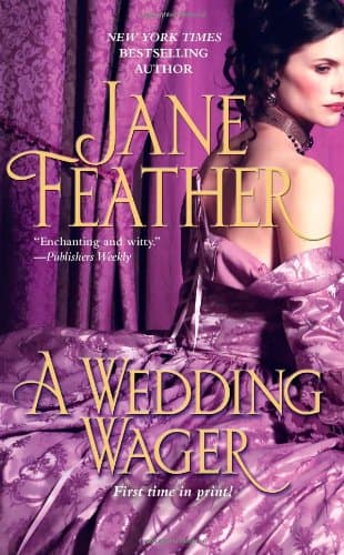 Book cover for A Wedding Wager by Feather, Jane