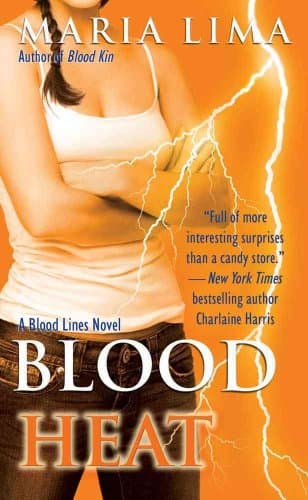 Book cover for Blood Heat (Blood Lines, Book 4) by Lima, Maria