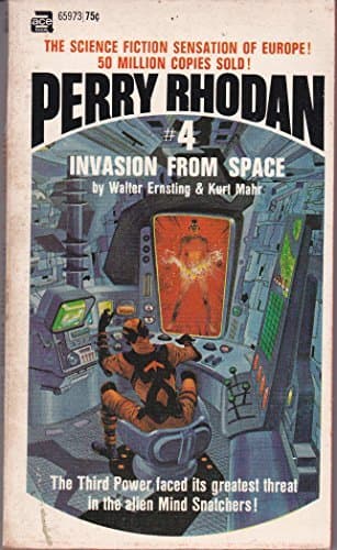 Book cover for Invasion From Space (Perry Rhodan #4) by Walter Ernsting