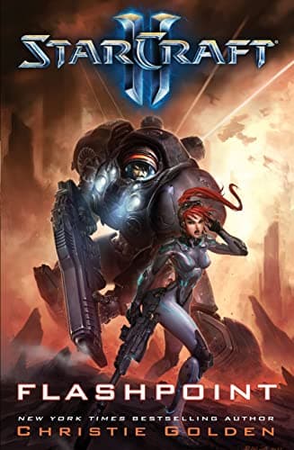 Book cover for StarCraft II: Flashpoint by Golden, Christie