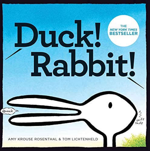 Book cover for Duck! Rabbit! by Rosenthal, Amy Krouse