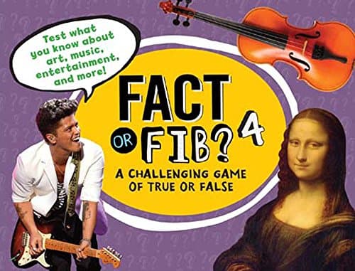 Book cover for Fact or Fib? 4: A Challenging Game of True or False by Furgang, Kathy