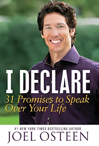 Book cover for I Declare: 31 Promises to Speak Over Your Life by Osteen, Joel