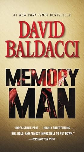 Book cover for Memory Man (Memory Man Series, 1) by Baldacci, David