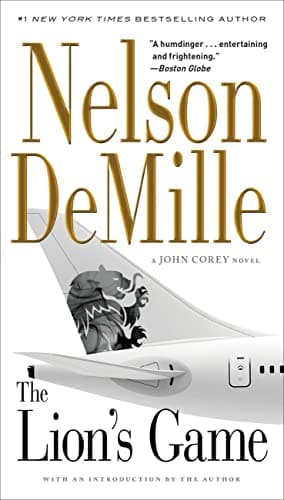 Book cover for The Lion's Game (A John Corey Novel, 2) by DeMille, Nelson