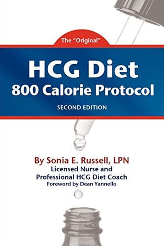 Book cover for HCG Diet 800 Calorie Protocol Second Edition by Russell, Sonia E