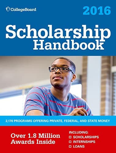 Book cover for Scholarship Handbook 2016 by The College Board