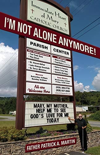 Book cover for I'm Not Alone Anymore: Mary, My Mother, Help Me to See God's Love for Me Today by Patrick A. Martin