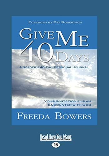 Book cover for Give Me 40 Days by Bowers, Freeda