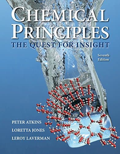 Book cover for Chemical Principles: The Quest for Insight by Atkins, Peter