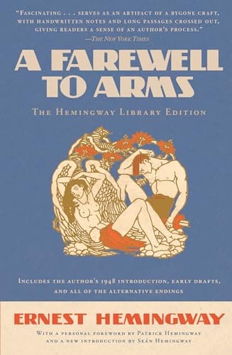 Book cover for A Farewell to Arms: The Hemingway Library Edition by Hemingway, Ernest