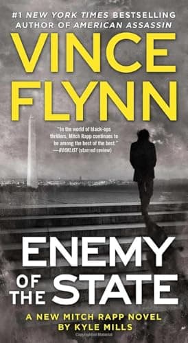 Book cover for Enemy of the State (A Mitch Rapp Novel) by Flynn, Vince