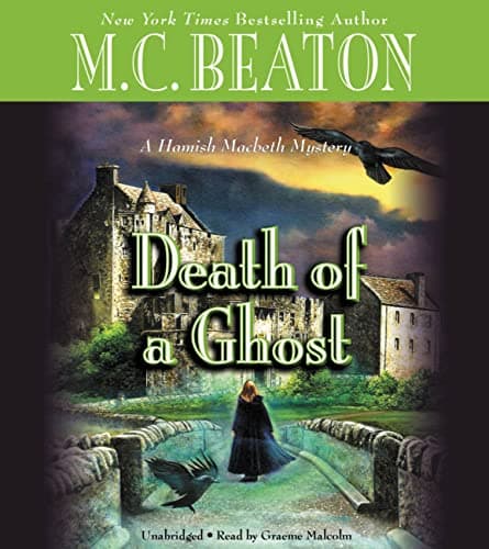 Book cover for Death of a Ghost (A Hamish Macbeth Mystery, 32) by Beaton, M. C.