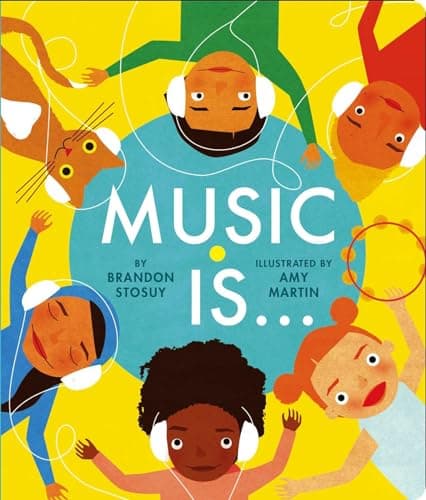 Book cover for Music Is . . . by Stosuy, Brandon