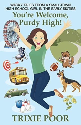 Book cover for You’re Welcome, Purdy High! by Poor, Trixie