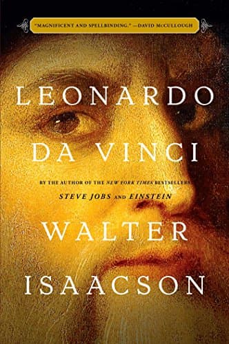 Book cover for Leonardo da Vinci by Isaacson, Walter