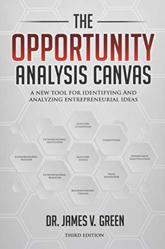 Book cover for The Opportunity Analysis Canvas by Green, James V