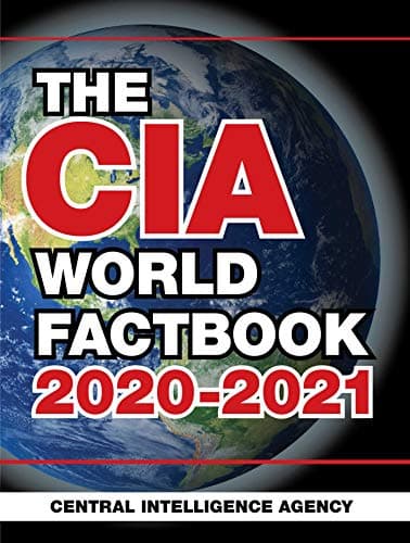 Book cover for The CIA World Factbook 2020-2021 by Central Intelligence Agency
