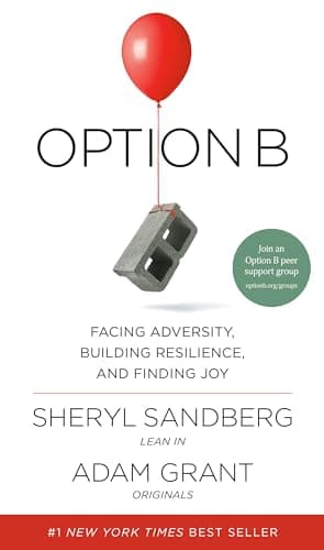 Book cover for Option B: Facing Adversity, Building Resilience, and Finding Joy by Sandberg, Sheryl