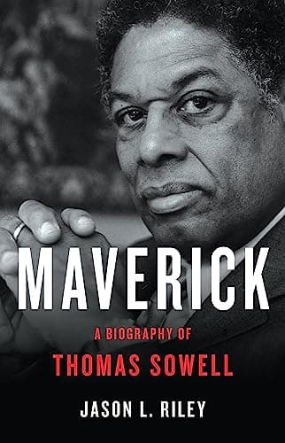 Book cover for Maverick: A Biography of Thomas Sowell by Riley, Jason L