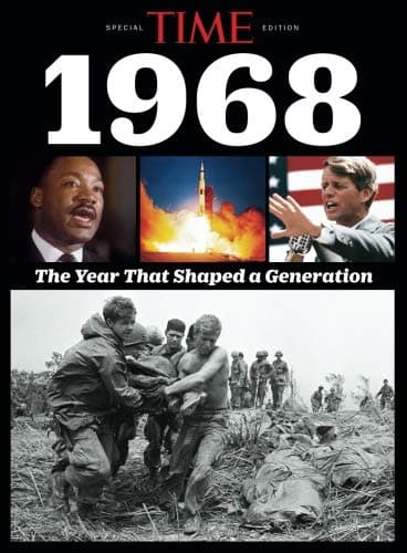 Book cover for TIME 1968: The Year That Shaped a Generation by TIME Special - 2018-1-5 SIP