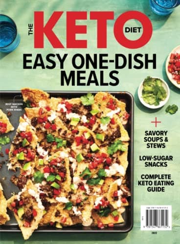 Book cover for The Keto Diet Easy One Dish Meals by The Editors of The Keto Diet