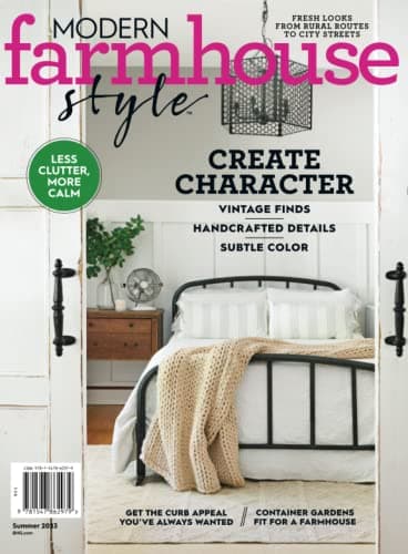 Book cover for Modern Farmhouse Style Summer 2023 by The Editors of Modern Farmhouse