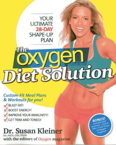 Book cover for The Oxygen Diet Solution: Your Ultimate 28-Day Shape-Up Plan by Kleiner, Susan M.