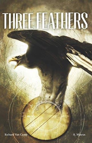 Book cover for Three Feathers by Van Camp, Richard