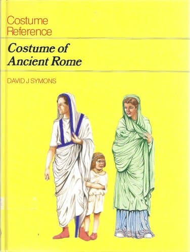 Book cover for Costume of Ancient Rome (Costume Reference) by Symons, David J.