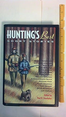 Book cover for Hunting's Best Short Stories (Sporting's Best Short Stories series) by Staudohar, Paul D.