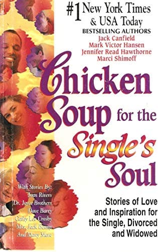 Book cover for Chicken Soup for the Single's Soul by Canfield, Jack