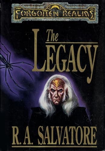 Book cover for The Legacy (Forgotten Realms: Legacy of the Drow, 1) by Salvatore, R. A.