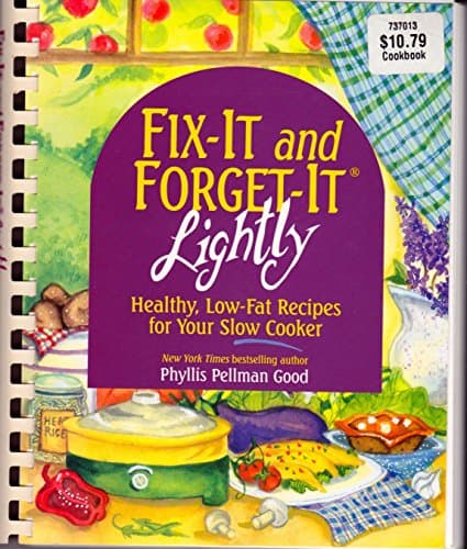 Book cover for Fix-It and Forget-It Lightly: Healthy Low-Fat Recipes for Your Slow Cooker by Good, Phyllis