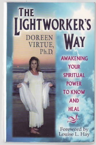 Book cover for The Lightworker's Way: Awakening Your Spiritual Power to Know and Heal by Virtue, Doreen
