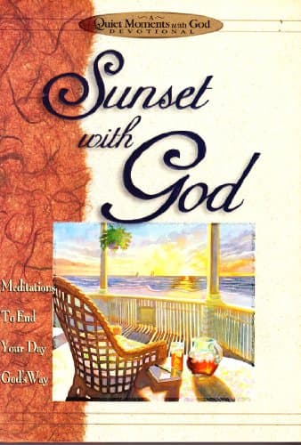 Book cover for Sunset With God (Quiet Moments With God) by Books, Honor