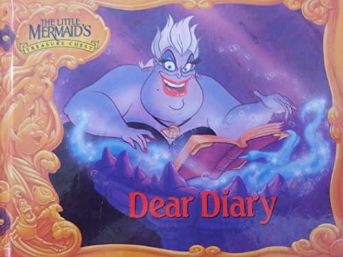 Book cover for Dear Diary (The Little Mermaid's Treasure Chest) by Walt Disney Productions Staff,