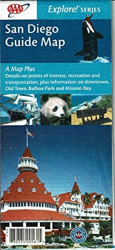 Book cover for San Diego (Explore! Guide Maps) by Unknown