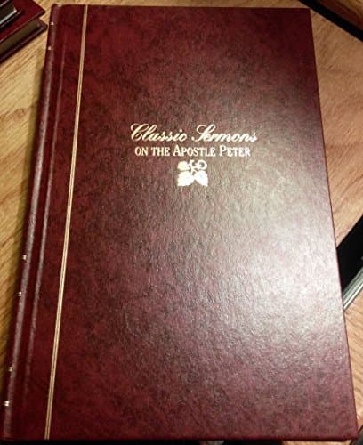 Book cover for Classic Sermons on The Apostle Peter (Kregel Classic Sermons Series) by WIERSBE, WARREN W