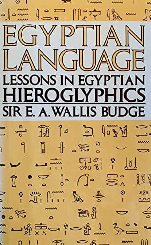 Book cover for Egyptian Language Lessons by Unknown